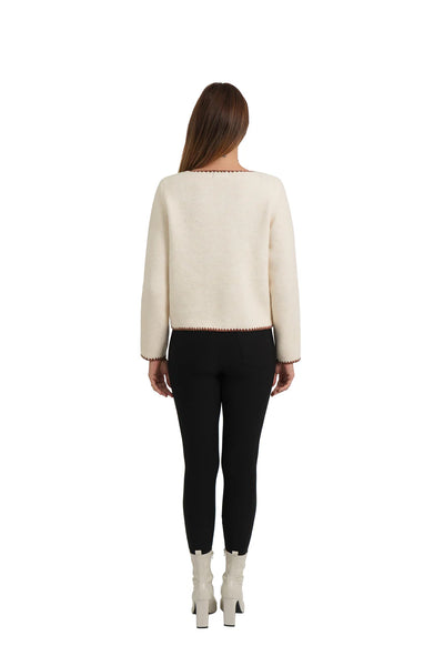 whipstitch cardigan