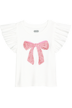 Load image into Gallery viewer, girls ruffle tee
