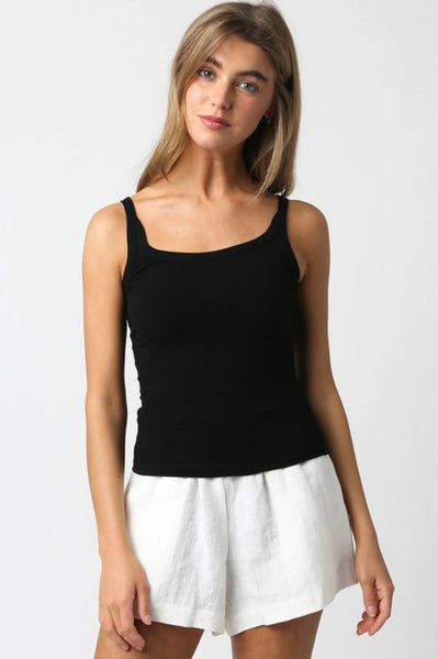 essential rib cami