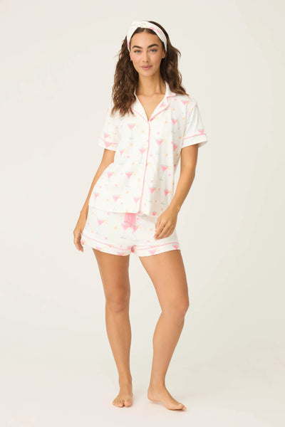 2pc button pj set - martini