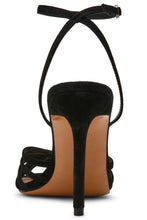 Load image into Gallery viewer, Suede Strappy Heel Sandal
