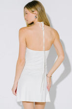 Load image into Gallery viewer, bead strap halter dress
