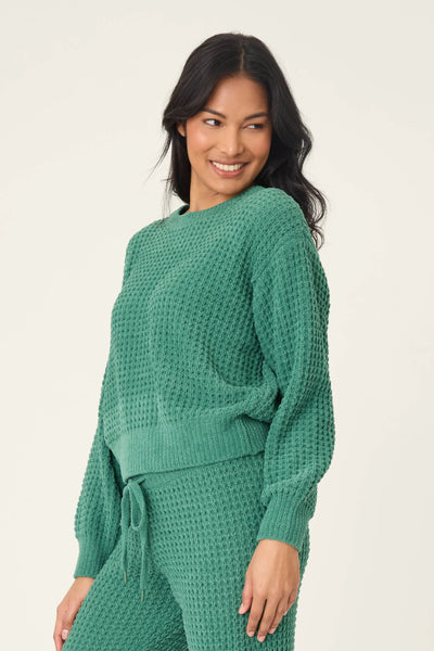 chenille waffle cozy top