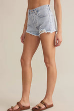 Load image into Gallery viewer, denim hirise cutoff shorts
