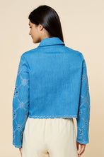 Load image into Gallery viewer, eyelet button jacket
