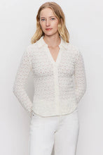 Load image into Gallery viewer, lace button up shirt
