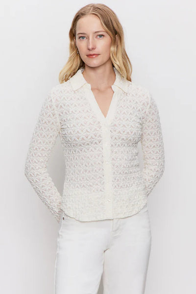 lace button up shirt