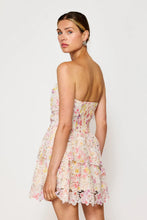 Load image into Gallery viewer, lace strapless tier dress
