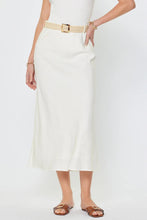 Load image into Gallery viewer, linen midi skirt + belt
