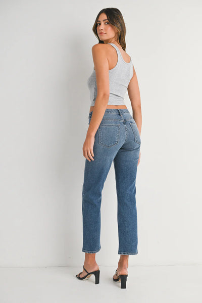 midrise straight jean