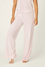 Load image into Gallery viewer, pink stripe lounge pant
