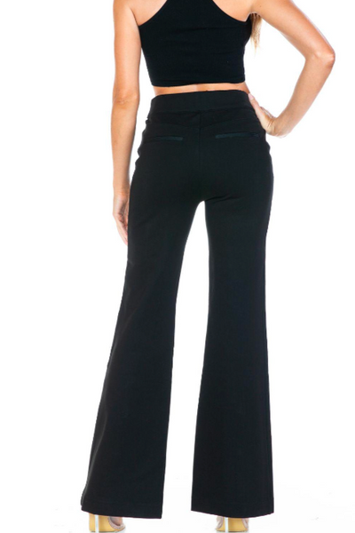 ponte seamed pant