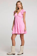 Load image into Gallery viewer, short sleeve mini dress
