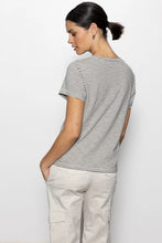 Load image into Gallery viewer, stripe crew short sleeve tee
