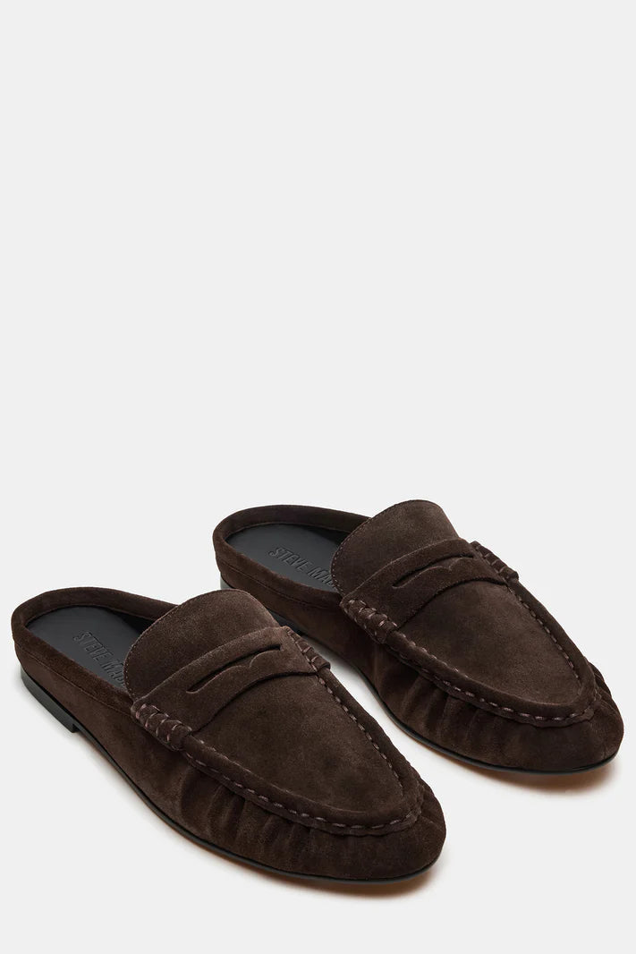 suede loafer slide