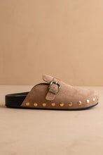 Load image into Gallery viewer, suede studded clog
