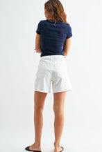 Load image into Gallery viewer, tie waist longer short
