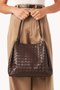 woven shoulder bag