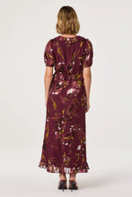Load image into Gallery viewer, burnout floral midi dress
