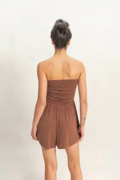 jersey tube romper