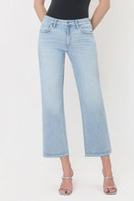 Load image into Gallery viewer, midrise crop slim wide jean
