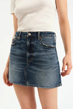 Load image into Gallery viewer, mini denim skirt
