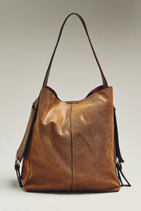 pocket strap tote