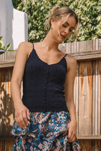 Load image into Gallery viewer, pointelle scallop knit cami
