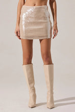 Load image into Gallery viewer, sequin mini skirt

