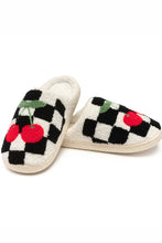 Load image into Gallery viewer, slipper checker cherries
