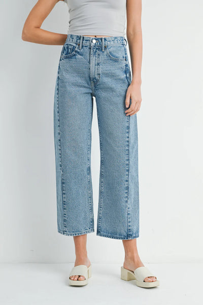 twist barrel jean