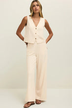 Load image into Gallery viewer, textured knit wide leg pant
