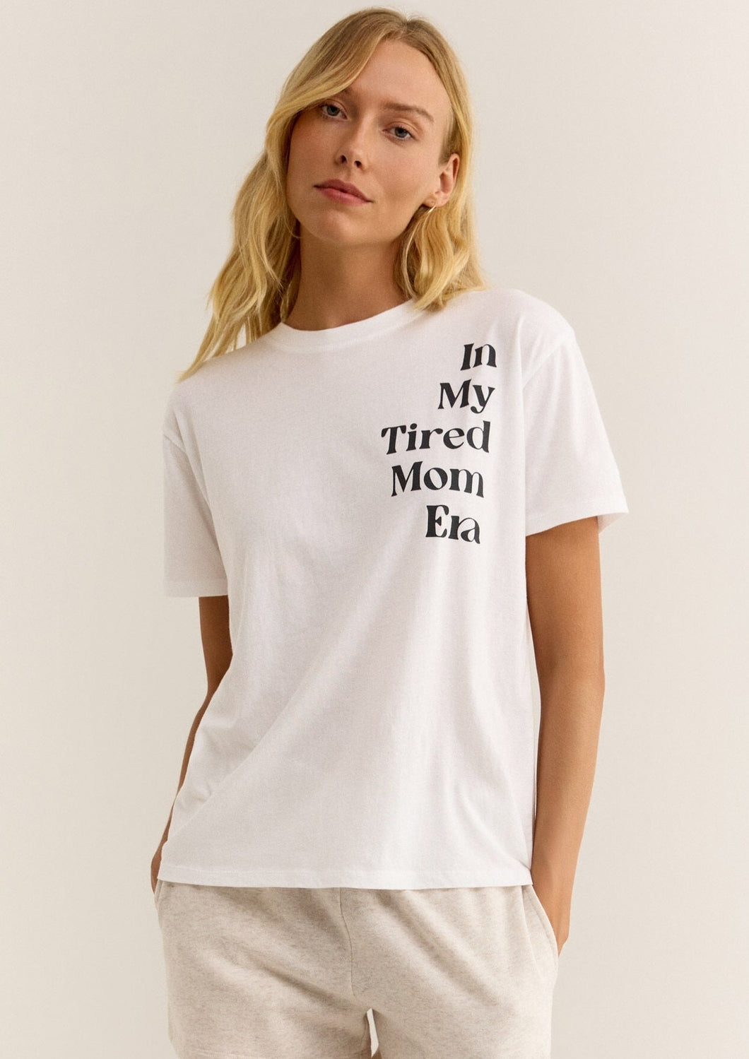tired era boyfriend tee