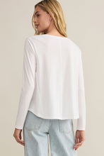 Load image into Gallery viewer, long sleeve center seam tee
