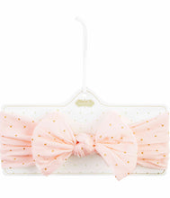 Load image into Gallery viewer, girls dot bow headband
