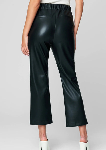 v leather pull on pant
