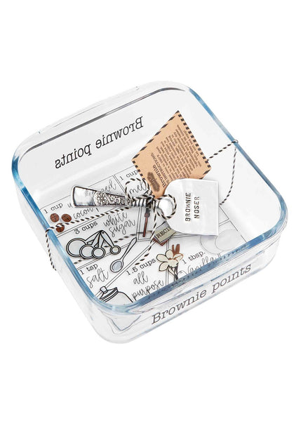 brownie recipe baker set