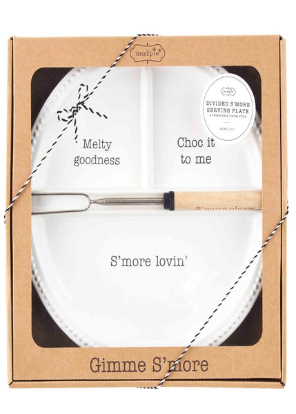 smore plate round set