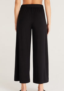 jersey wide leg pant + sash