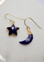 Load image into Gallery viewer, moon &amp; star earring
