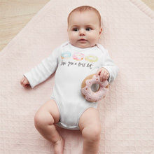 Load image into Gallery viewer, onesie &amp; rattle-donut
