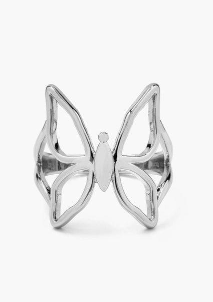 butterfly kiss ring