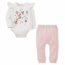 Load image into Gallery viewer, girls tee &amp; legging set - sparkly
