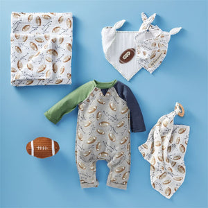 baby football coverall