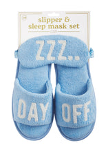Load image into Gallery viewer, slipper &amp; mask set
