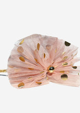 Load image into Gallery viewer, girl gold dot tulle headband

