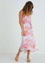 Load image into Gallery viewer, smock back maxi dye print dress
