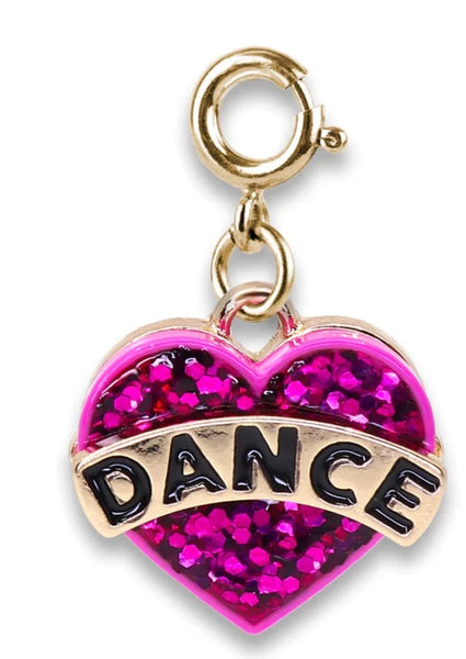dance heart charm