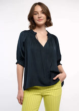 Load image into Gallery viewer, tie front short sleeve blouse

