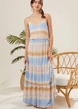 Load image into Gallery viewer, cami tie dye jersey maxi dress
